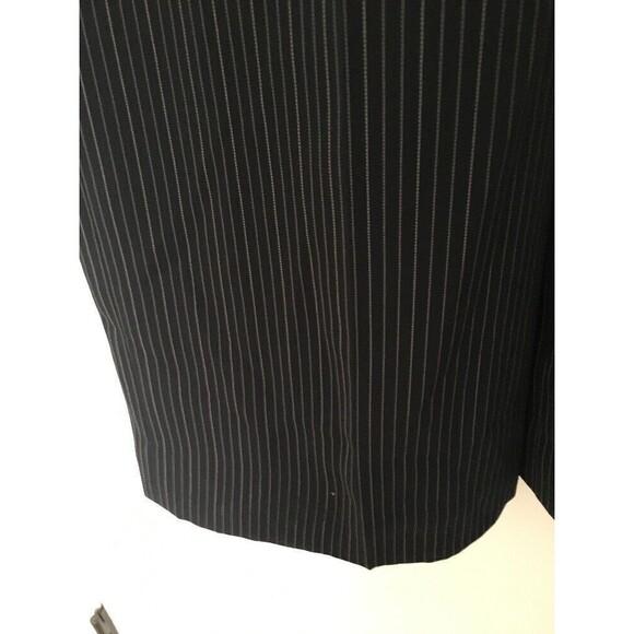 2pc Liz Claiborne Women's Blue Pinstriped Pant Suit Size 4 Jacket & Pants - Picture 12 of 12